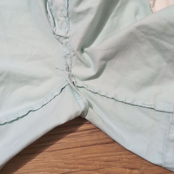 Banana Republic Blue Cotton Shorts Size 10‎ - Picture 11 of 11